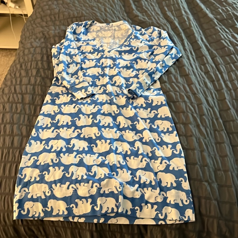 Long sleeve cute Lilly Pulitzer Dress